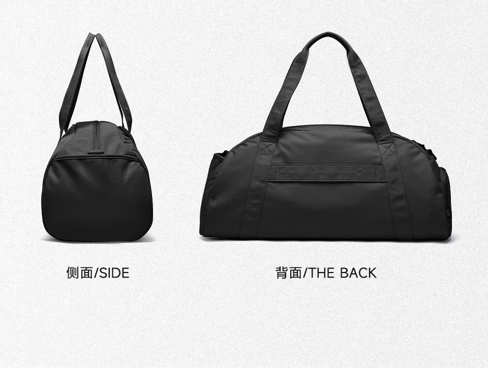 LEE Dry Pocket Sports Fitness Gym Bag for Women Men Large Capacity Waterproof Oxford Duffel Luggage Travel Bag Shoe Compartment