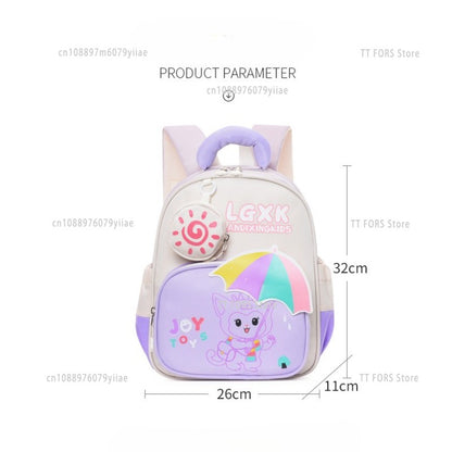Mochila Infantil Dinossauro Nova Jardim de Infância Casual Bonito Moda Mochila Meninos Meninas Presente de Aniversário de Férias Adequado para Pré-escola