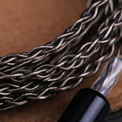 OPENHEART 8 Core Headphone Cable 1 to 2 jack dual  3.5/2.5/4.4mm Balanced Cable Silver Plated Copper Upgrade Replacement 2m 3m