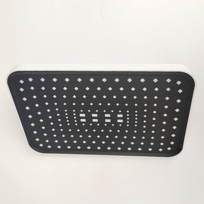 New 30cm Large Size High Pressure Overhead Rain Shower Head Large Flow Booster Rain Shower Head 360° Rotation Water Saving