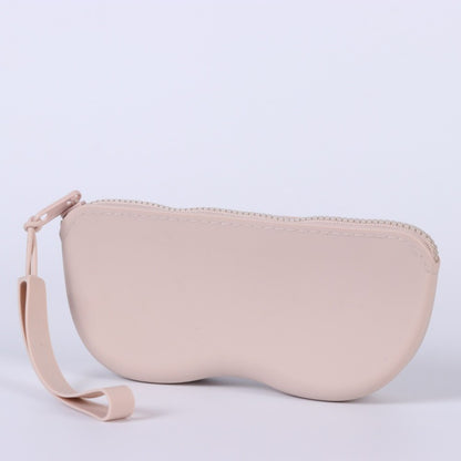 Soft Silicone Zipper Glasses Bag Storage Waterproof Bag Cosmetic Coin Bag for Women Girls Dustproof Glasses Box