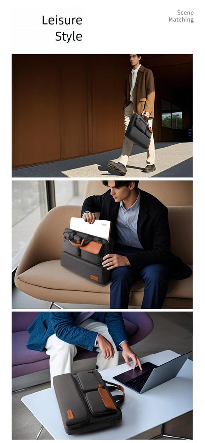 Laptop Sleeve Bag for Macbook Air Pro M3 4 13.3 14 15.6 16Inch Notebook Pouch Shockproof Computer Briefcase Business Travel case