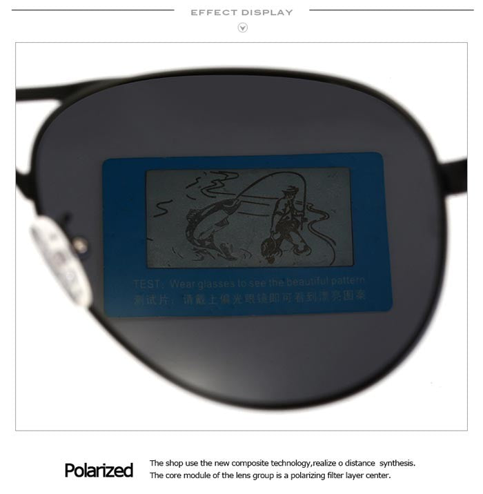 Outdoor Driving Sunglasses Mens Fashion Pilot Polarized Sun Glasses Men Women Polycarbonate Lenses 0945