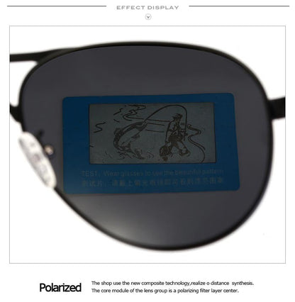 Outdoor Driving Sunglasses Mens Fashion Pilot Polarized Sun Glasses Men Women Polycarbonate Lenses 0945
