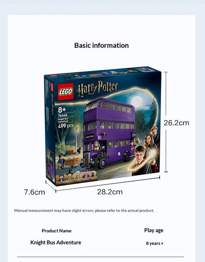 LEGO Blocos de Montar Montar Harry Potter 76446 Aventura do Nôitibus Brinquedos Infantis Presentes de Natal para Meninos e Meninas