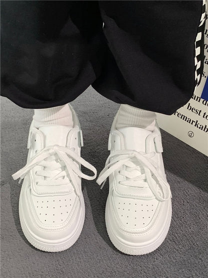 Tennis Sneakers Woman Spring Autumn Sports Board Shoes Fashion Comfort Colorful Casual Academy Style Little White Shoes Female