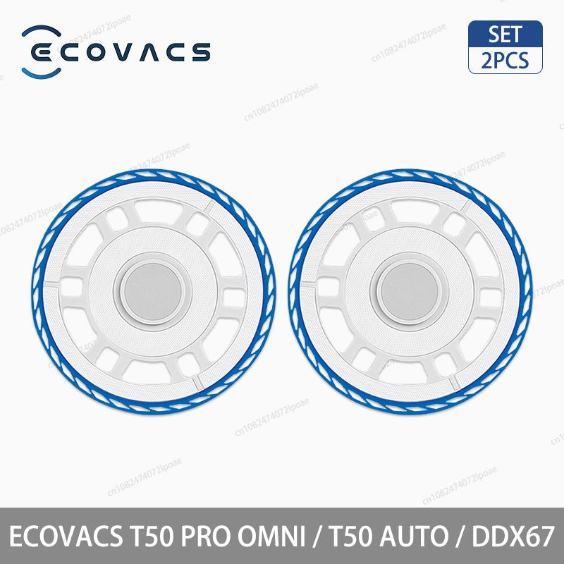 Acessórios para Aspirador Robô ECOVACS T50 PRO OMNI / T50 AUTO / DDX67 Escova Principal Escova Lateral Filtro Hepa Pano de Limpeza Saco de Pó Peças