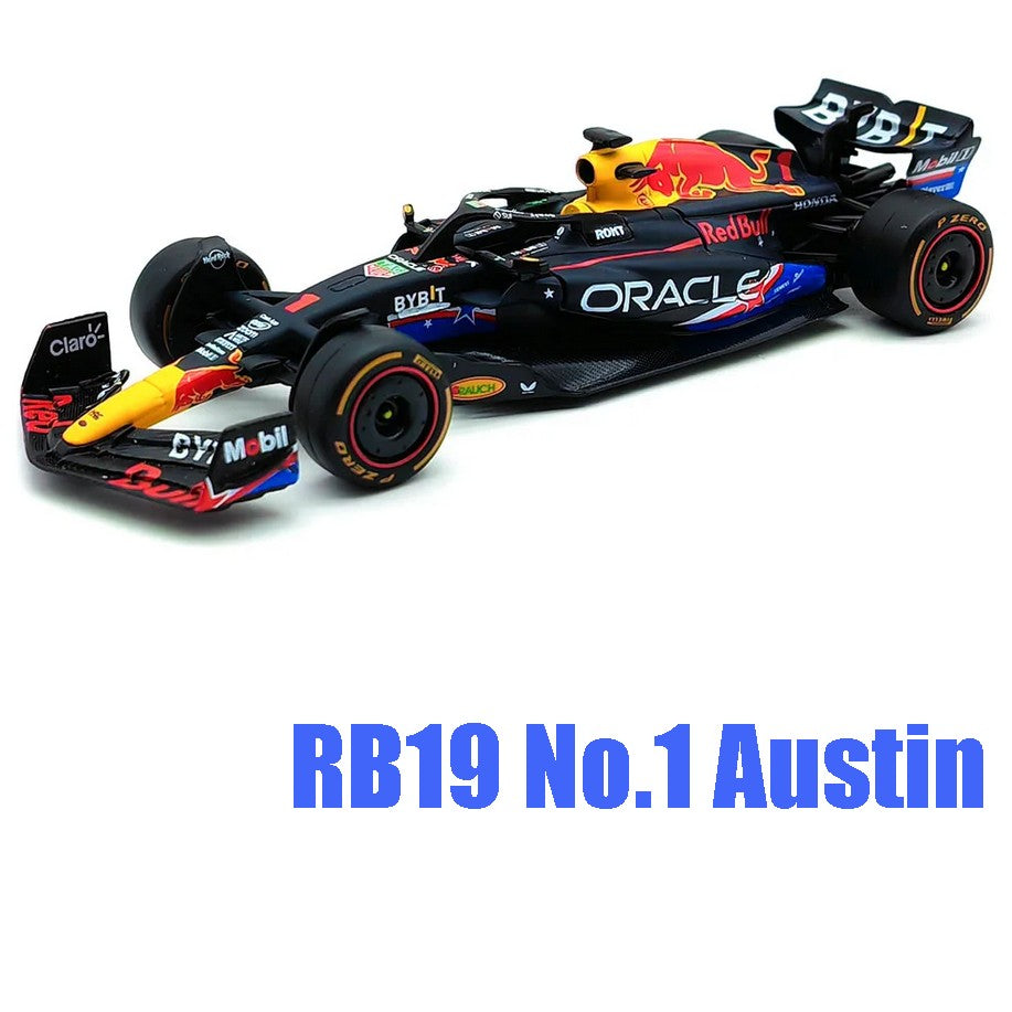 Novo 2024 Bburago F1 1:43 Bwt Alpine A524 Duas Cores Azul Rosa Liga Miniatura Modelo Diecast #10 #31 Carro de Fórmula Brinquedo Presente