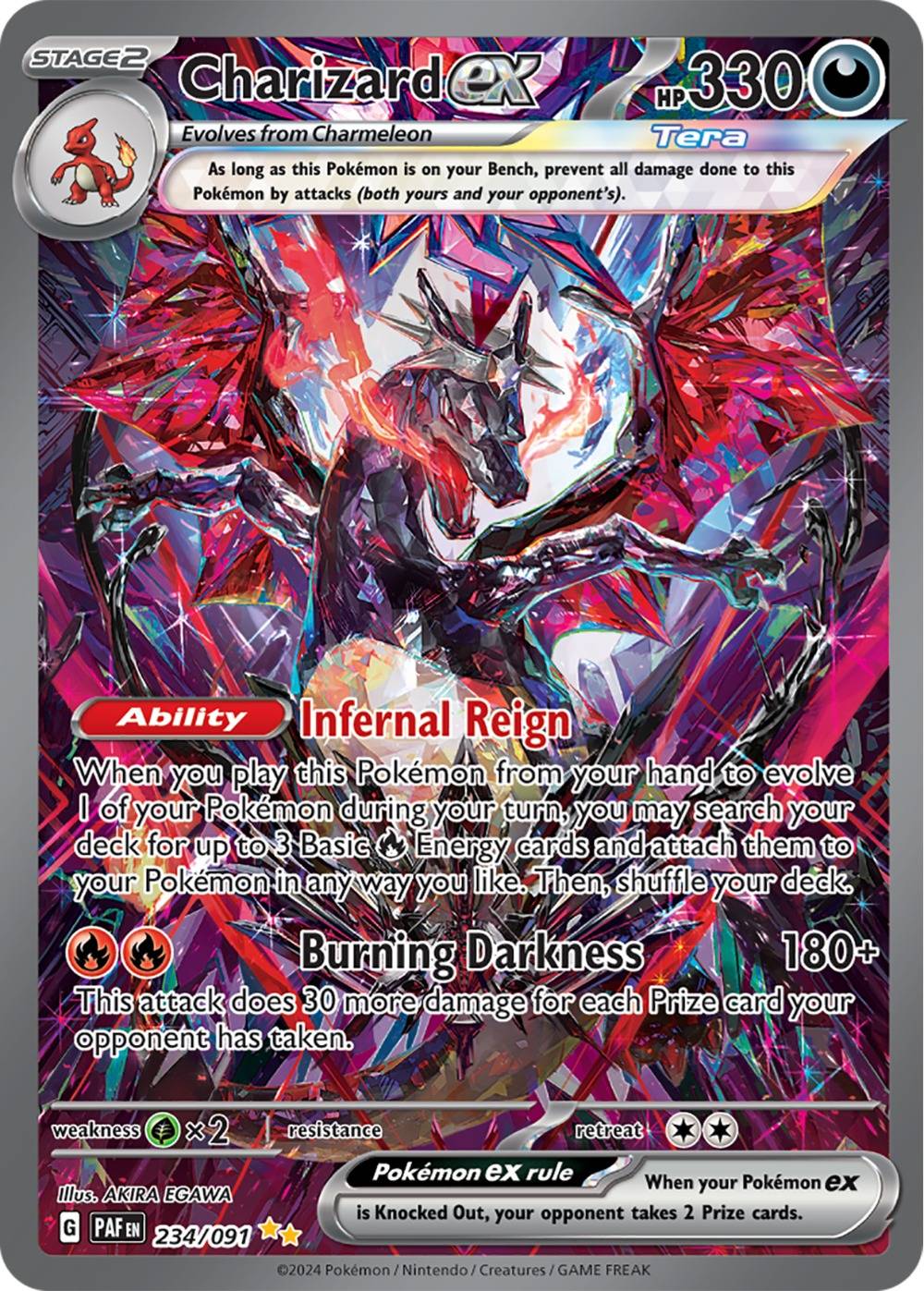 9Pçs Cartas Pokémon SV Destinos de Paldea Mew Charizard Holo foil PTCG Cartas Colecionáveis Iono Gardevoir Card Coleção Ultra Rara Presente
