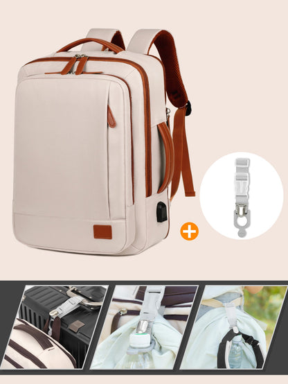The New Unisex Backpack for Short-Distance Business Trips, Lightweight Travel Bag, Computer School Bag Storage Bag Combination