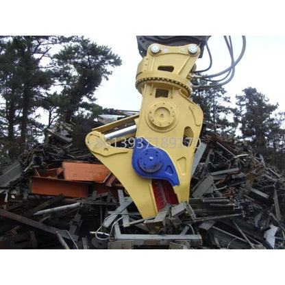 China Factory Price High Quality Excavator Single Cylinder Scrap Steel Shear Imported Cutter Shear Hydraulic Concrete Crusher