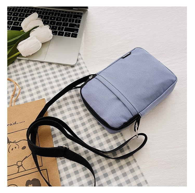 New Fashion Mobile Phone Bag Women's Messenger Bag All-match Mini Small Crossbody Bag Hanging Neck Coin Purse Vertical Handbag
