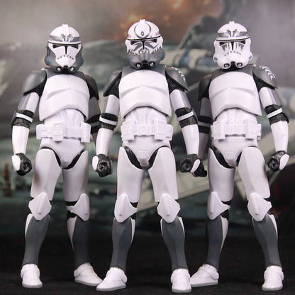 New Body(JOV3.0) - Star Wars 104th Trooper Wolf Pack Boost Sinker Comet Kamino ARC Trooper Grey Team 6" Boneco Articulado Brinquedos de Clone