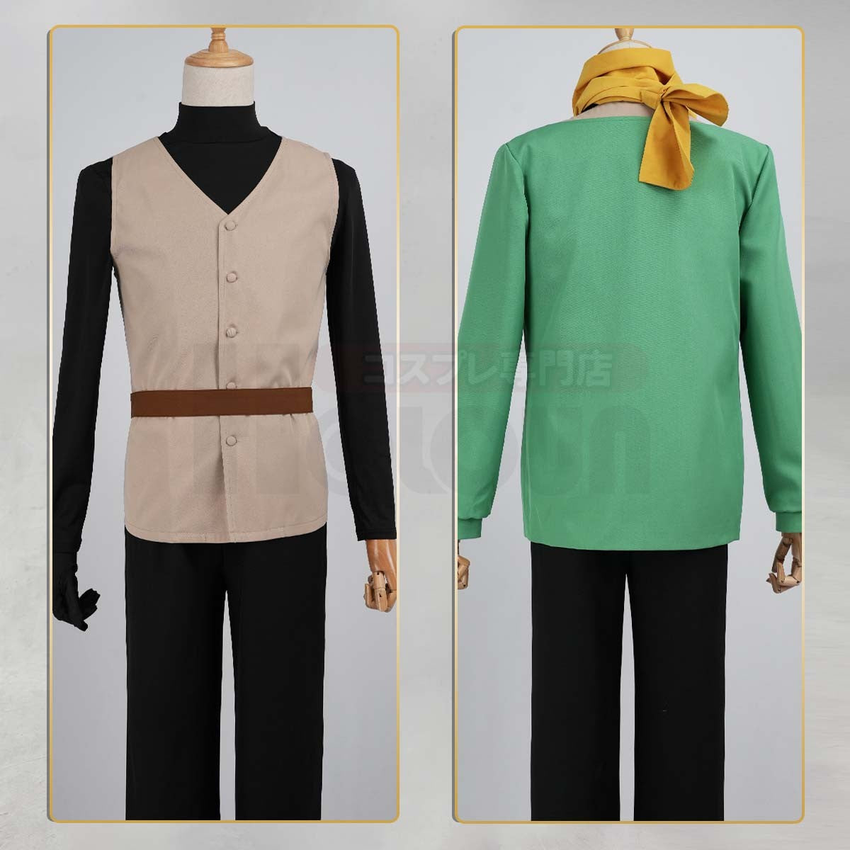 HOLOUN Zero Anime Natsuki Subaru Cosplay Costume Black Cloak Vest Pants Scarf Gloves Halloween Christams Convention XS-3XL