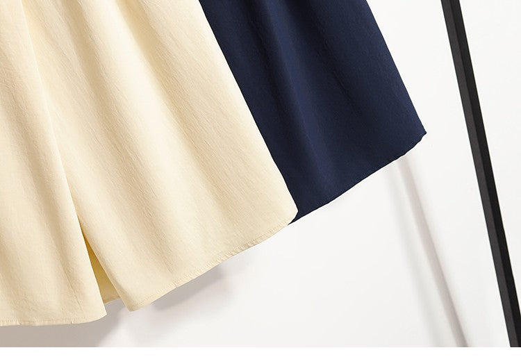 Summer Women Plus Size Skirt 2025 New High Waist Irregular Mid Long Skirt Woman Elastic Waist A Line Pleated Big Size Skirts