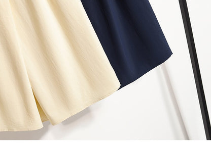 Summer Women Plus Size Skirt 2025 New High Waist Irregular Mid Long Skirt Woman Elastic Waist A Line Pleated Big Size Skirts