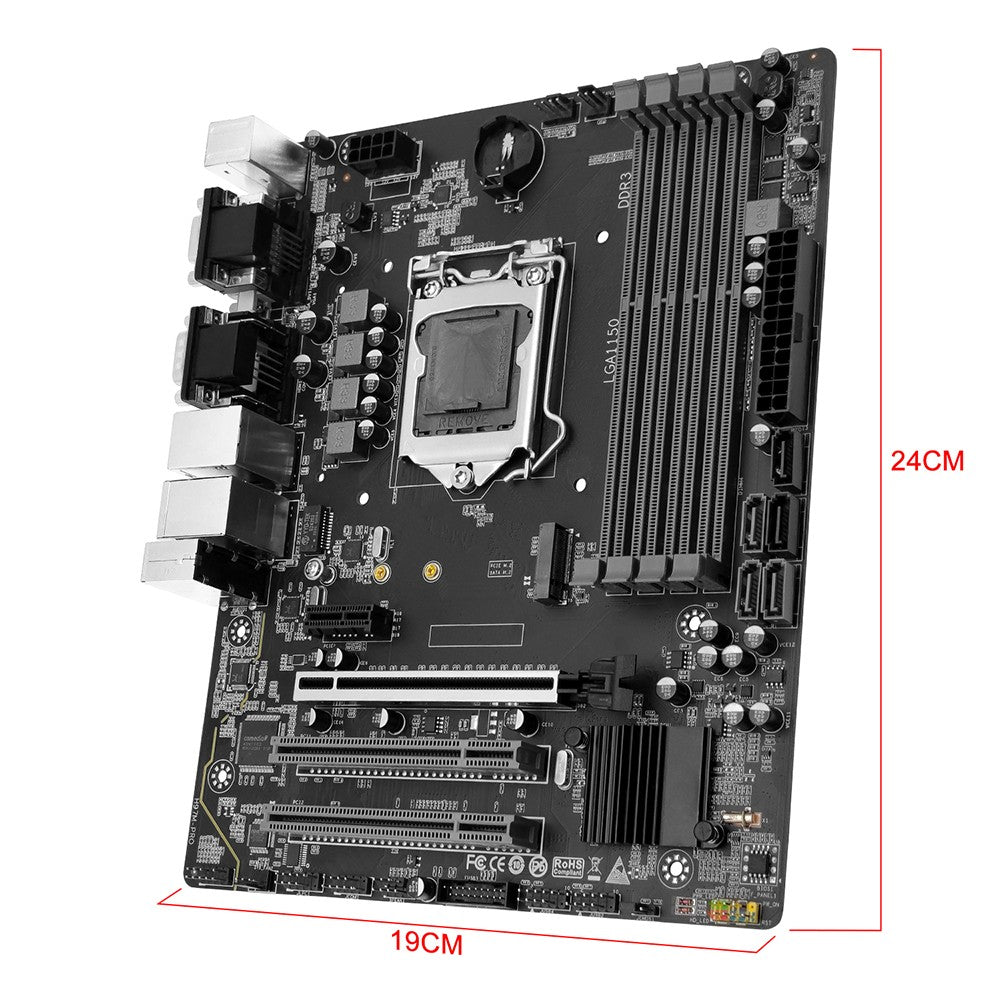 Placa-mãe MACHINIST H97M PRO suporte LGA 1150 Intel Core I3 I5 I7 E3 CPU DDR3 RAM SATA3.0 USB3.0 NVME NGFF M.2 M-ATX