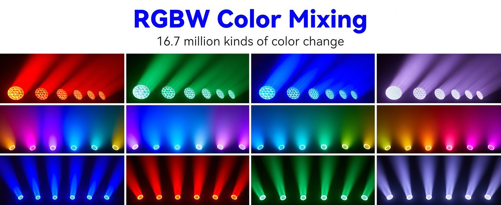 19x15W RGBW LED Beam Wash Zoom Moving Head Lights High Quality Professional Stage Lights For DJ Disco Party KTV Bar