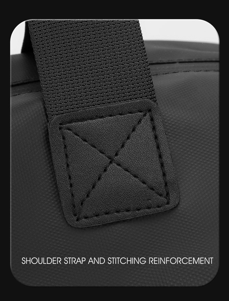 Zipper Large Capacity Oxford Travel Bags Solid Fitness Bags Thickened Fabric High Capacity Waterproof Luggage Sports Bags