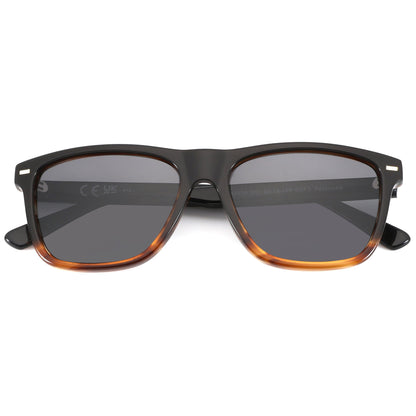 ZENOTTIC Trendy Polarized Sunglasses UV400 Protection Acetate Square Sun Glasses Classic Design Shade for Women Men