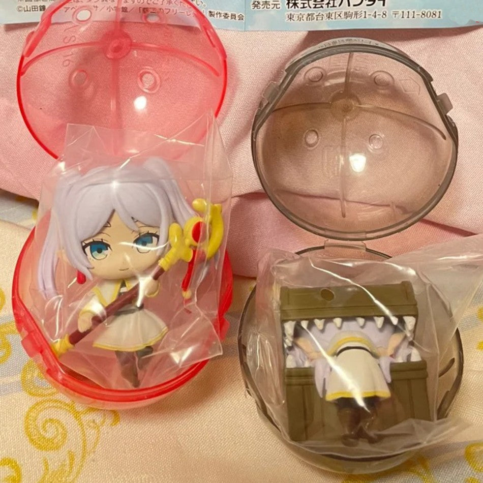 4-8 peças Frieren: Beyond Journey's End Anime Figura Bonecos de Ação Frieren Noodle Stopper Figura Coleção Modelo Brinquedos