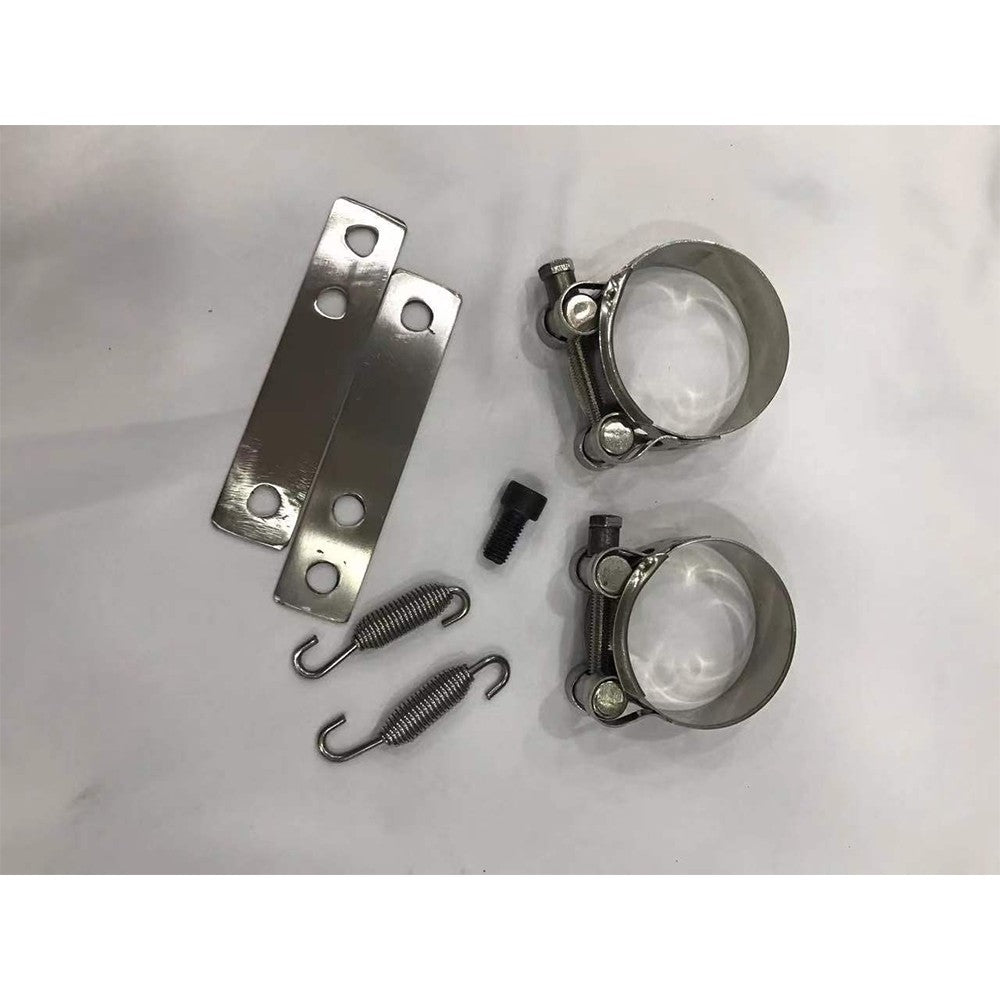For Honda CBR1000RR 2004-2007 05 Exhaust System Black Muffler Tips Mid Link Pipe Exhausts Pipes