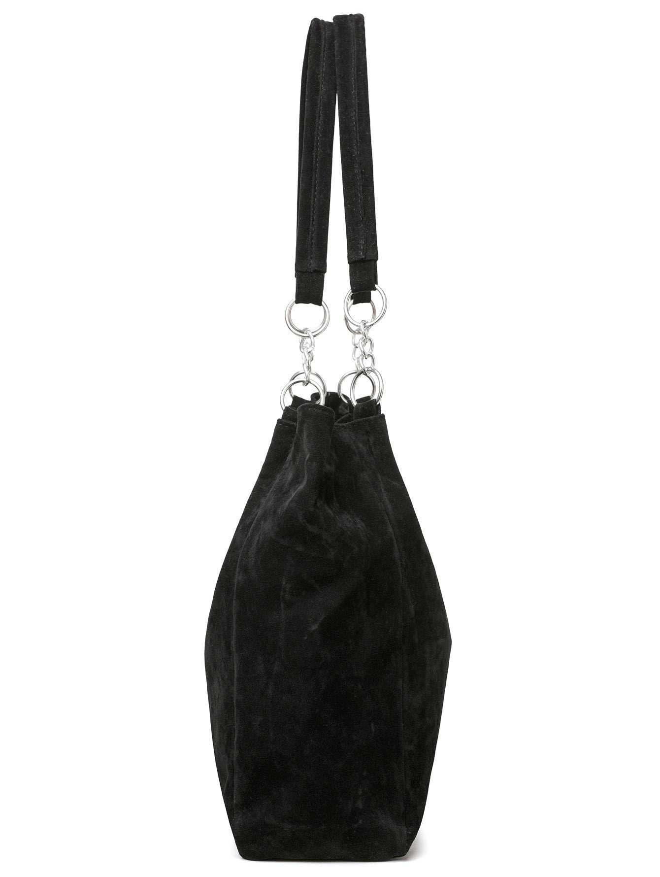 European American Autumn Winter Large Capacity Suede Women's Bag, Vintage Handbags Women Shoulder Bag, Retro Faux Suede Tote Bag