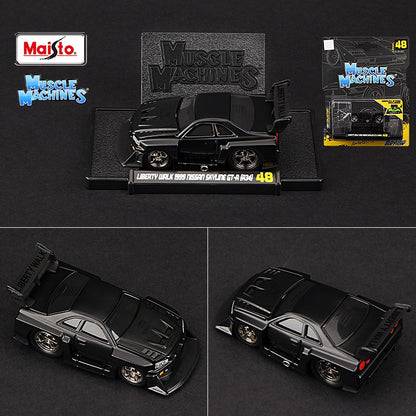 Conjunto de veículos Maisto 1:64 Ferrari Ford Chevrolet Shelby Buick Toyota Audi Nissan Muscle, série de modelos de carros em miniatura Die Cast