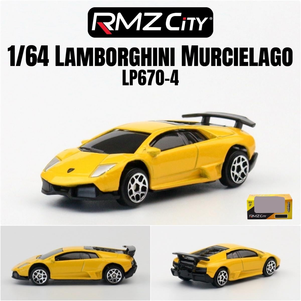 1/64 RMZ CiTY Miniatura de Carro de Brinquedo Diecast Modelo 3 polegadas Rodas Livres Coleção Adequado para Hot Wheels Presente para Crianças Meninos Criança