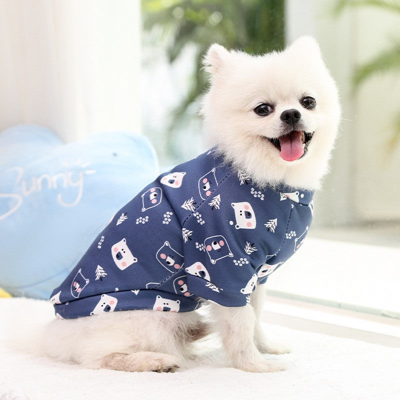 Casaco com capuz para cães pequenos, roupas quentes de inverno para animais de estimação para Bulldog Chihuahua Shih Tzu Moletom para Cães e Gatos