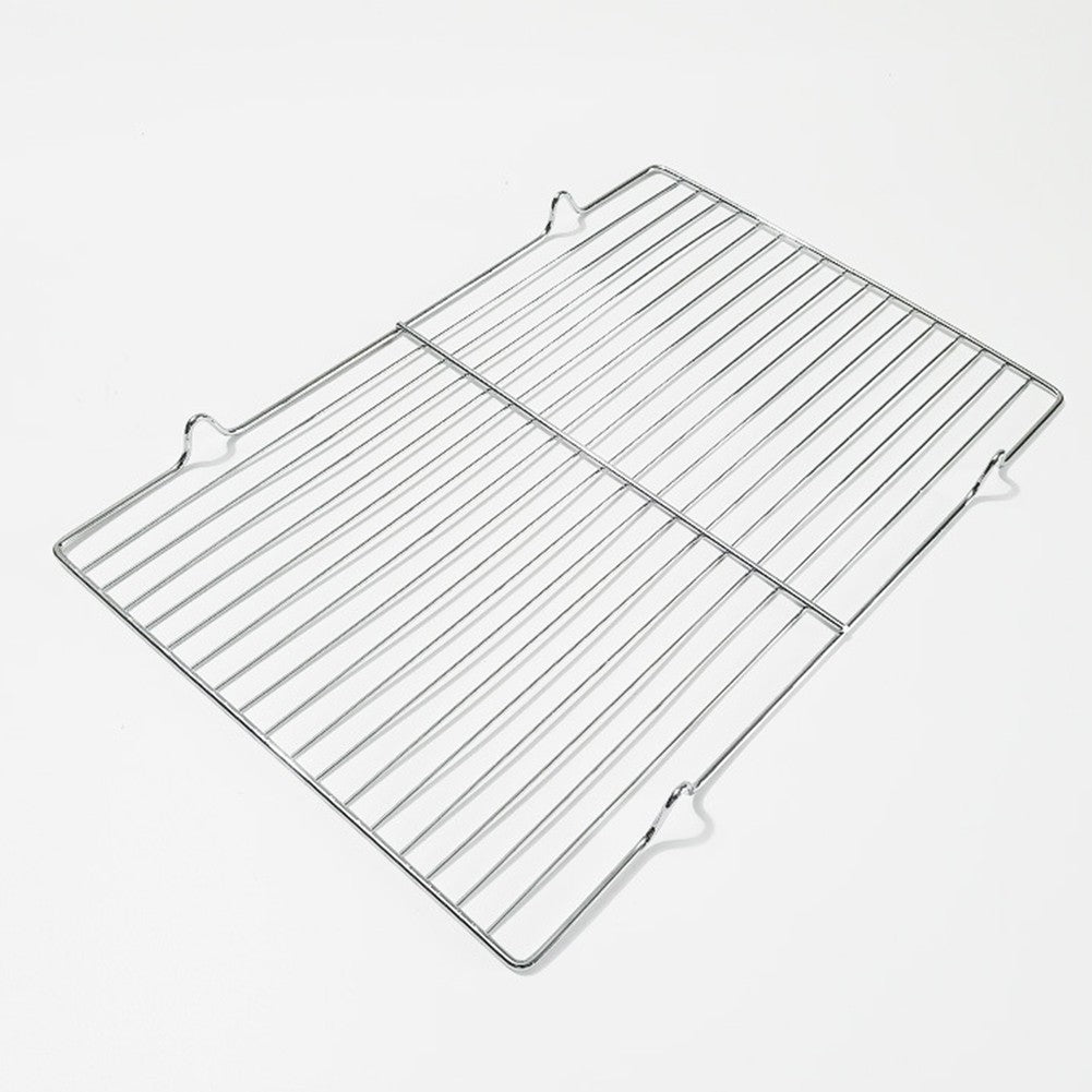 1PCS Stainless Steel Mat Net Grid Shape Rectangle Grill Grilling Mesh Net BBQ Tools Square Barbecue Net Barbecue Stove Parts