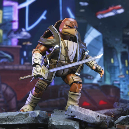 NECA Tartarugas Ninja Mutantes Adolescentes O Último Ronin Ultimate Yi Odyn Moja UnoRe-Evolution Boneco de Ação