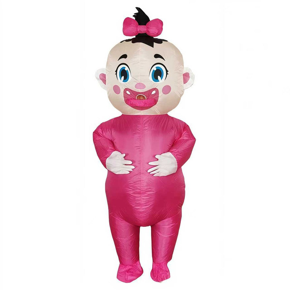 Adult inflatable Baby clothing gender revealing party fun cosplay costume set opening ceremony performance Christmas props