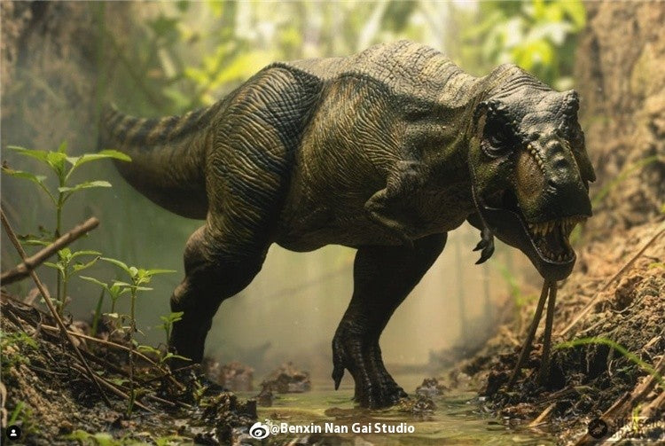 Tiranossauro Rex Eterno Rei Dinossauro Adulto e Infantil Modelo de Brinquedo Figura Enfeite de Mesa Coleção Presente de Festival Surpresa