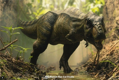 Tiranossauro Rex Eterno Rei Dinossauro Adulto e Infantil Modelo de Brinquedo Figura Enfeite de Mesa Coleção Presente de Festival Surpresa