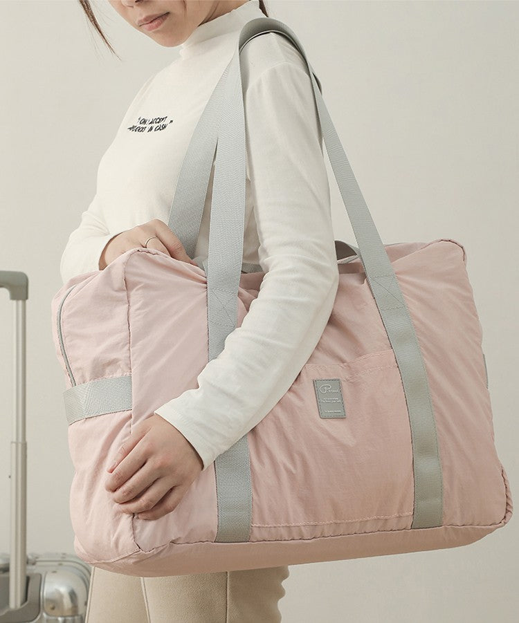 Waterproof Foldable Travel Duffle Bag Large Capacity Carry On Tote Luggage Storage Bag with Multiple Pockets