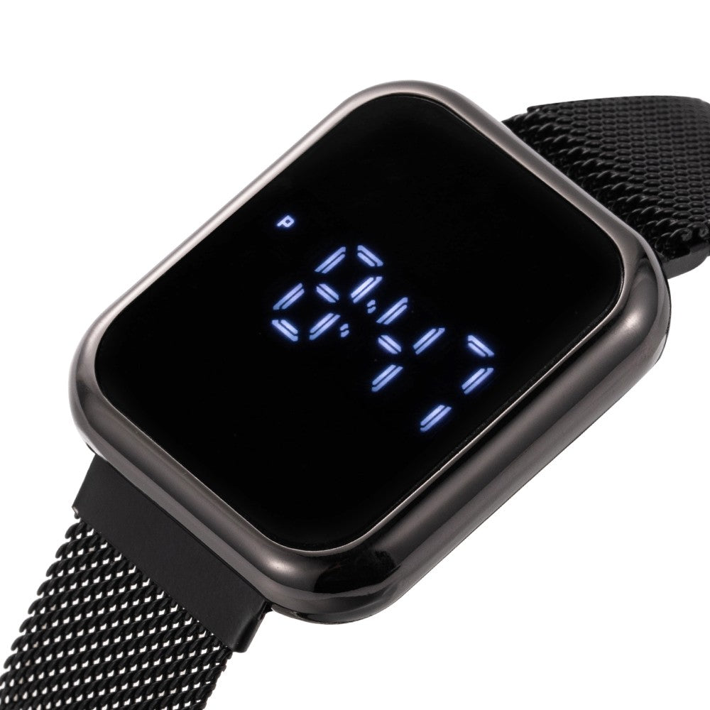 New Digital Lover Watches Luxury Couple Watch Ladies Wristwatches Digital Watches for Men Women LED Electronic Clock Parejas