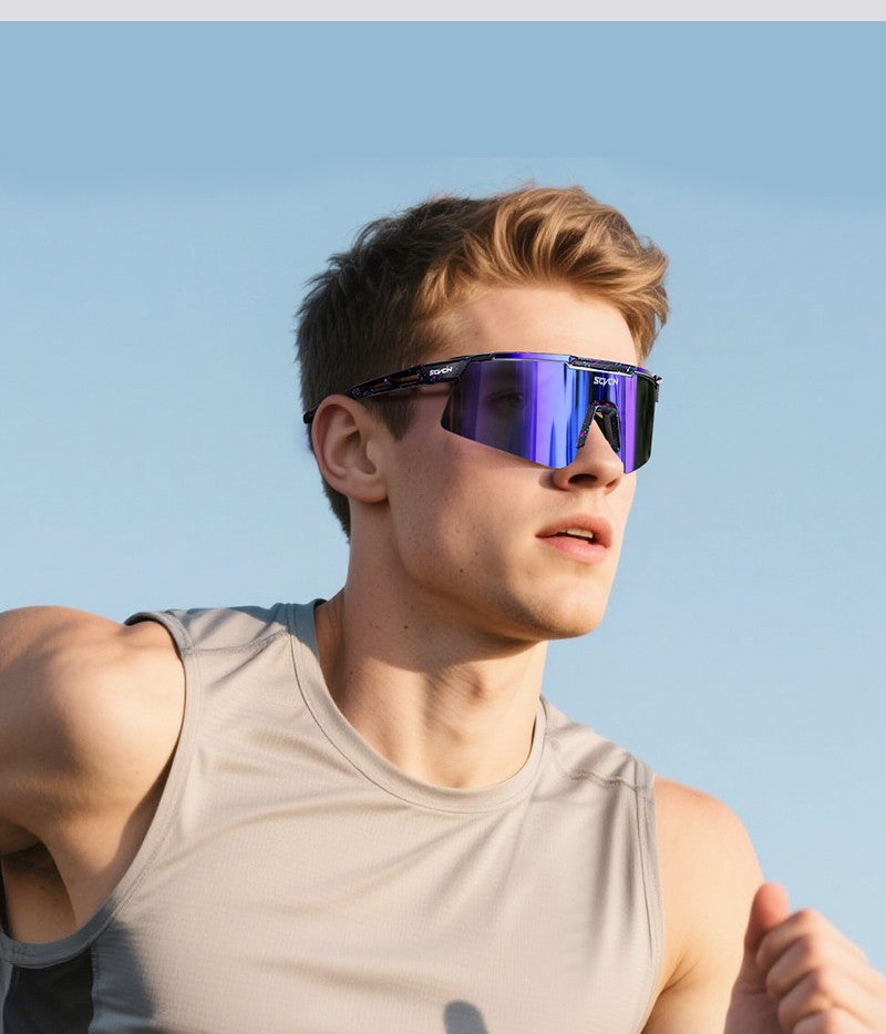 SCVCN New Men Bicycle Sunglasses Women Outdoor Cycling Glasses MTB Driving Bike Eyewear Sports Running Hiking UV400 Goggles