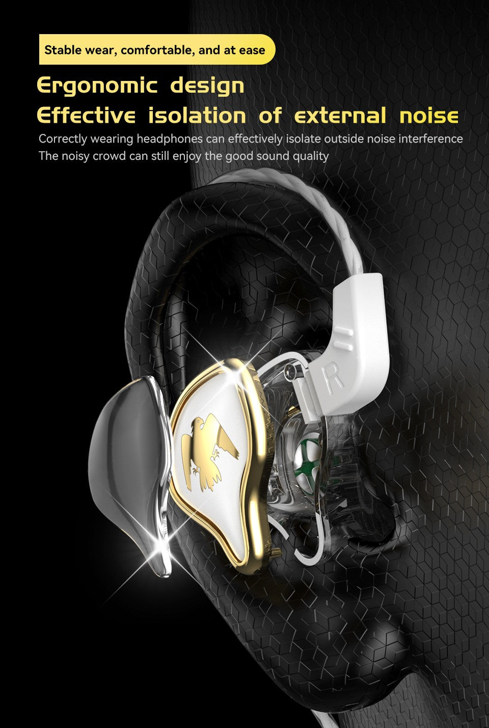 QKZ AK6 Ares EDX PRO 1DD Dynamic Earphones HIFI Music Sport Earbuds In Ear Earphones Sport Noise Cancelling Headset EDXPRO DQ6 Z