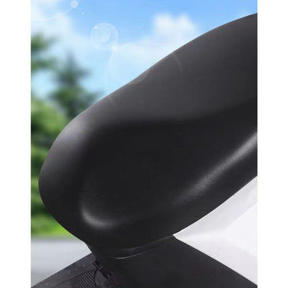 1pc Capa de assento de moto, capa de couro geral para quatro estações, pode ser personalizada, capa de couro PU elástica, protetora solar, impermeável