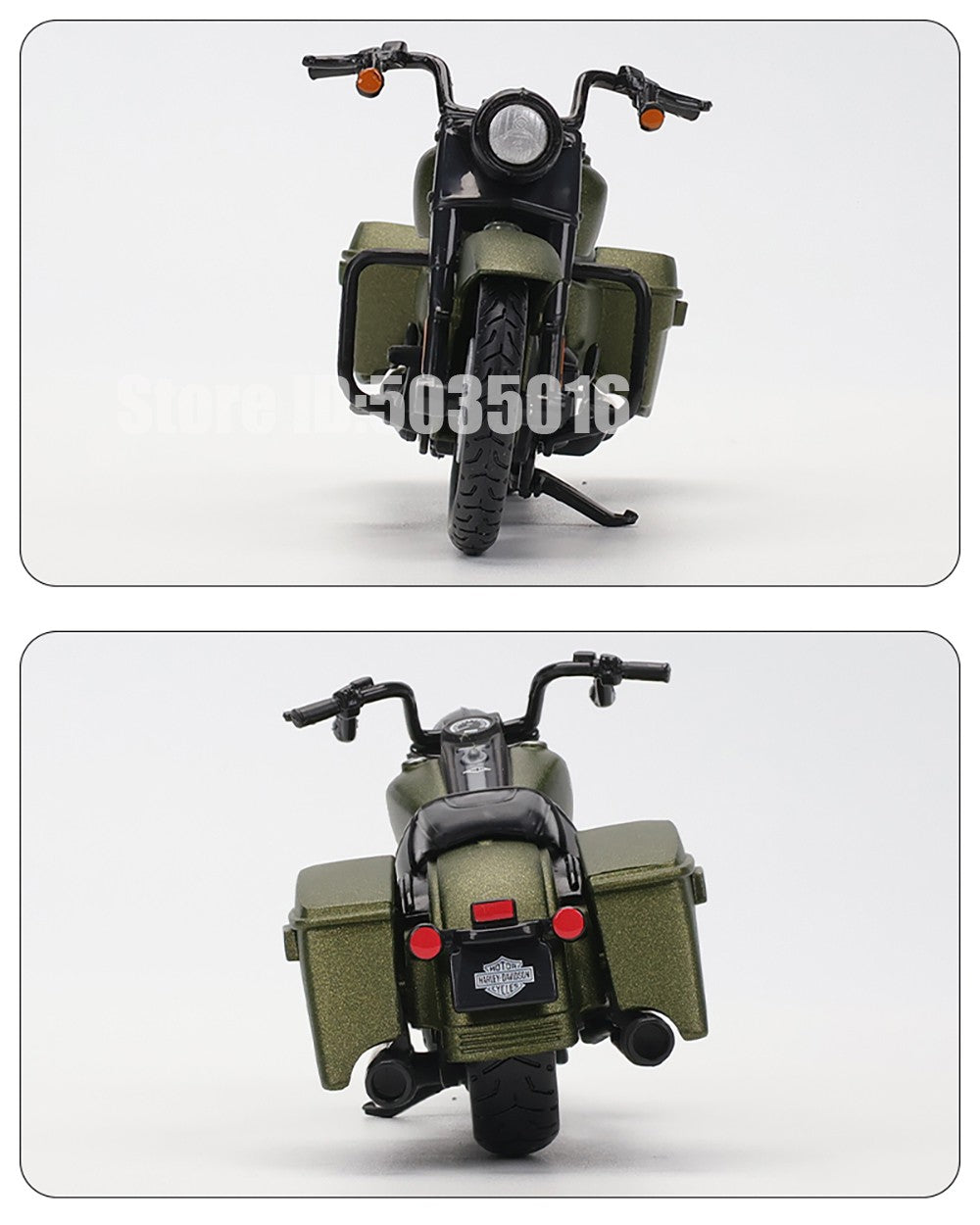 Maisto 1:18 Harley-Davidson Motorcycle 2022 Road King Fat Bob 114 Pan America 1250 Alloy Motorcycle Model Toy Car Collection