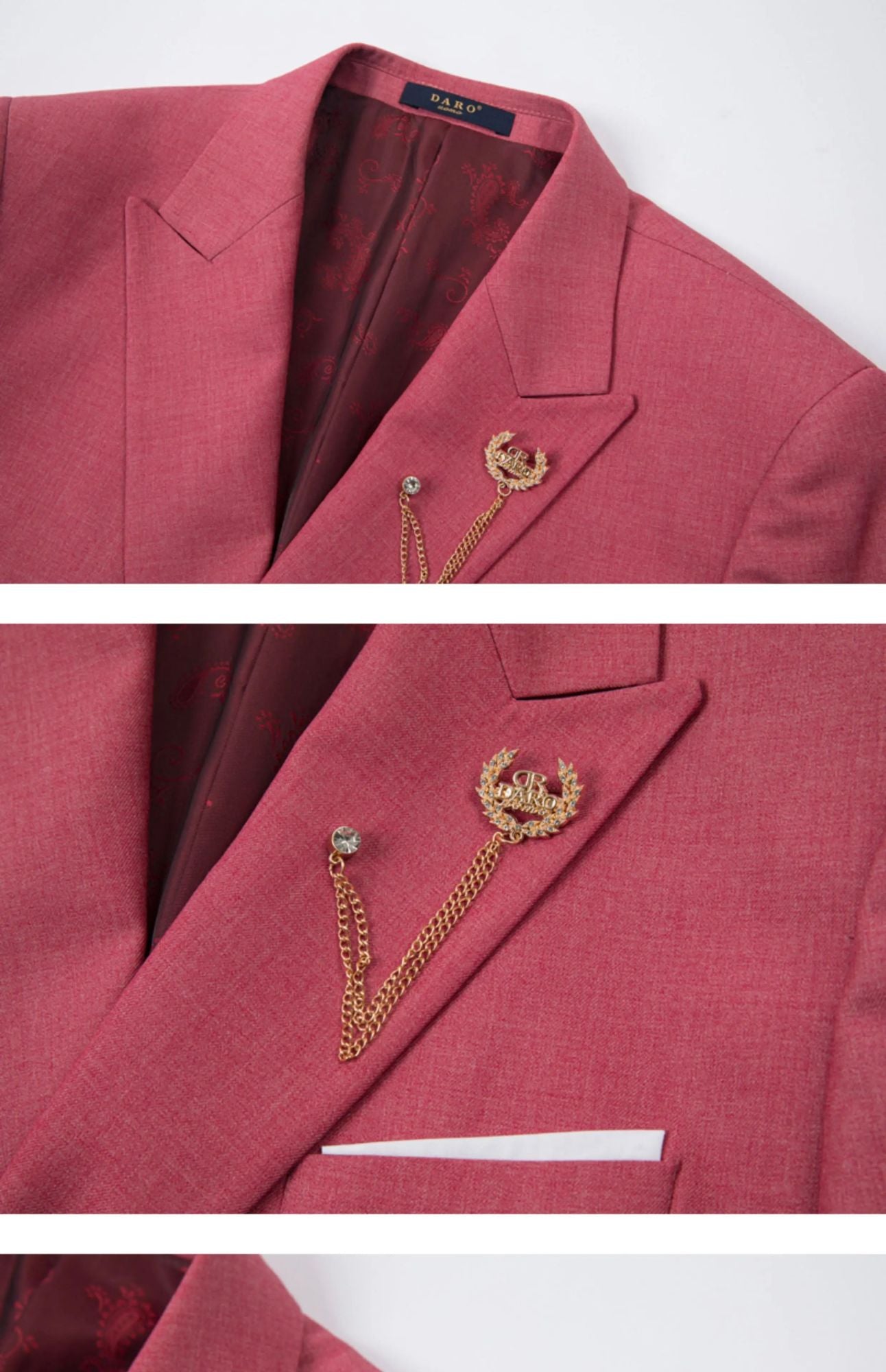 2025 Suit (Blazer+ Trousers) Men's Fashionable Gentleman Business Double-breasted British-style Banquet Host Casual Wedding Suit