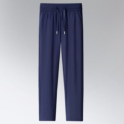 Thin Straight Stretch Casual Man Trousers M-4XL Spring and Autumn New Men's Pants Loose Pants Haren Pants Japanese Casual Pants