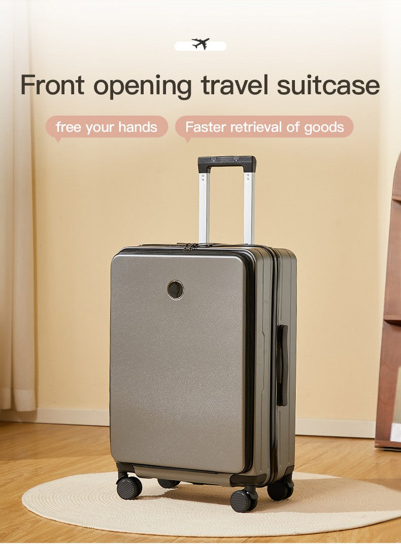 20/24 inch Luggage With Universal Wheels Combination Lock Suitcase Large Capacity Travel Bag