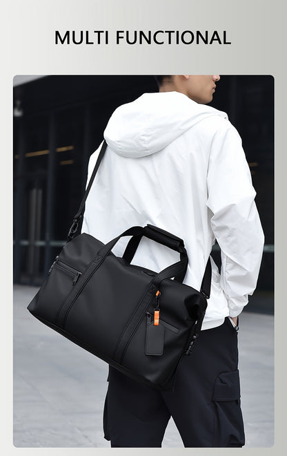 Large Capacity Travel Bag,Portable Overnight Duffel Bag Unisex Sport Fitness Bag,Perfect For  Sports And Outdoor Adventures