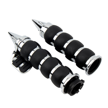 Para motocicleta Harley Davidson Cruiser 25mm guidão punho para Suzuki Boulevard M109R acessórios de motocicleta