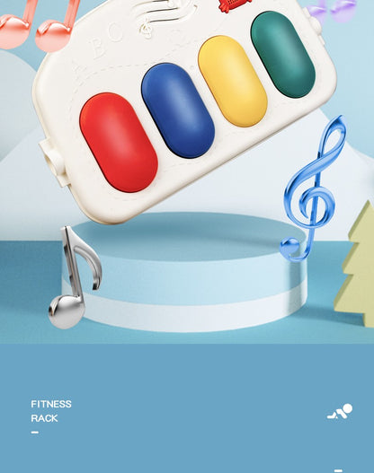 Tapete de Atividades para Bebê Multifuncional, Ginásio de Fitness, Brinquedo Musical, Educacional, para Engatinhar, Presente para Crianças