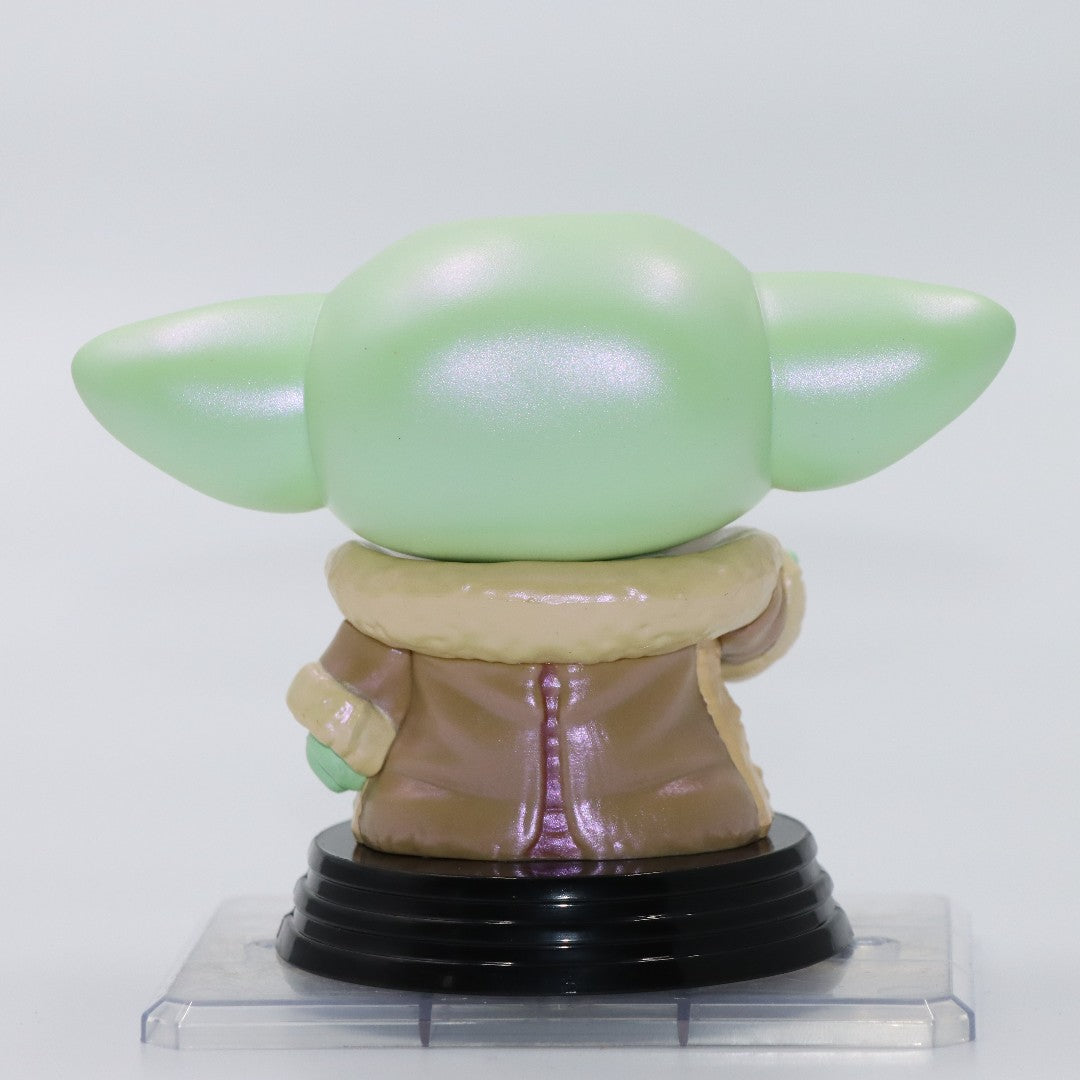 Funko Pop Original Star Wars The Mandalorian Grogu #733 Colecionável Oficial Vinil Action Figure Decoração de Mesa Modelo Brinquedo Presente