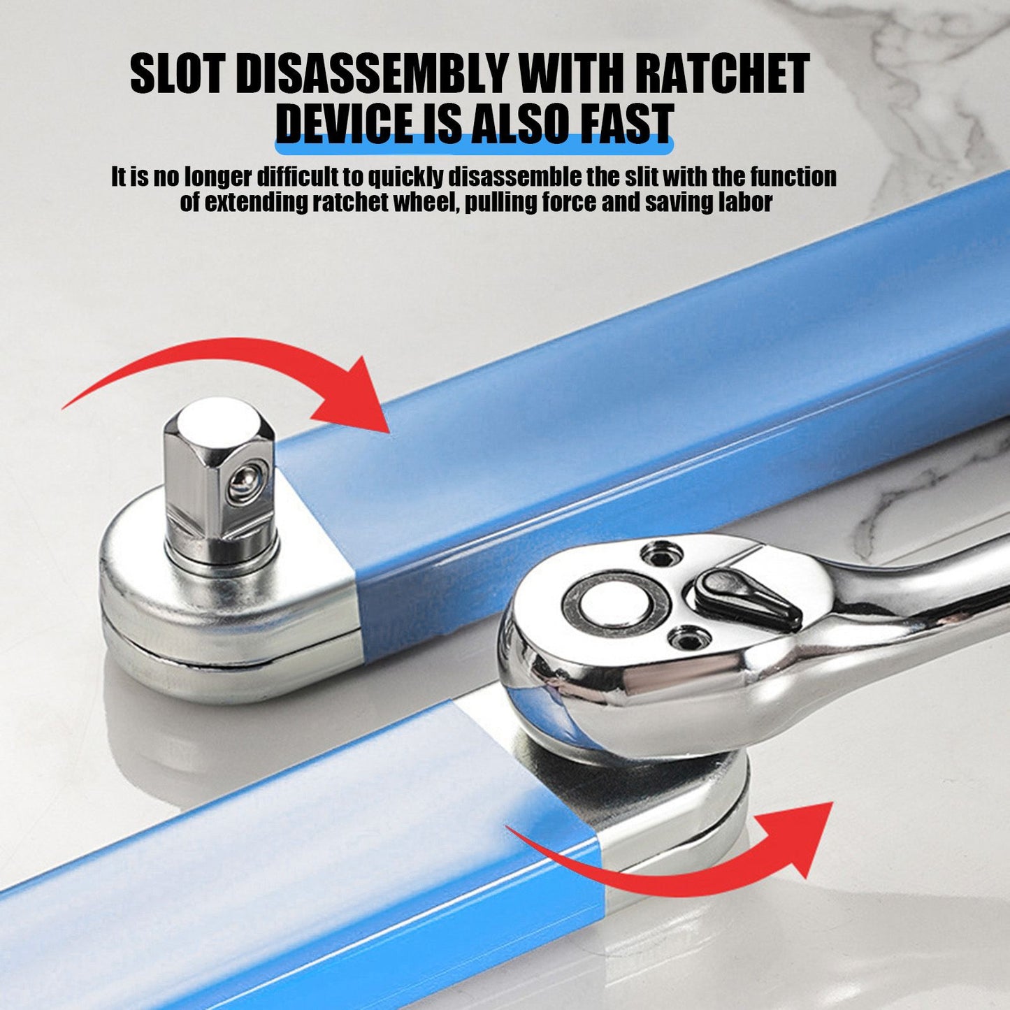 Chave de Catraca Profissional Ferramenta de Reparo Doméstico Multifuncional Chave de Catraca Para Ferramentas de Refrigeração de Ar MIAO-US