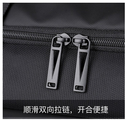 Custom logo large capacity travel bag for men waterproof sports outdoor travel bag print name hand luggage backpack with shoes
